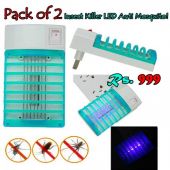 Pack Of 2 Insect Killer LED Anti Mosquito  Get Rid